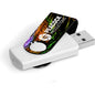 Axis Gyro White Memory Stick - 4GB