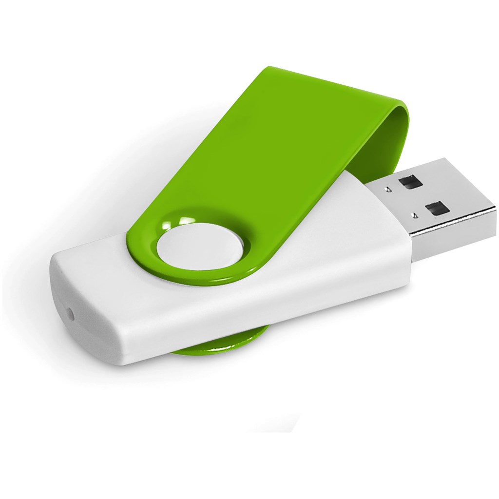 Axis Gyro White Memory Stick - 4GB