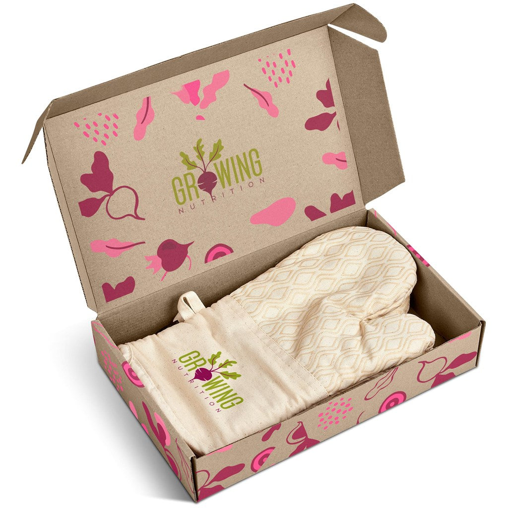 Serendipio Tanoreen Oven Glove Pair in Gift Box