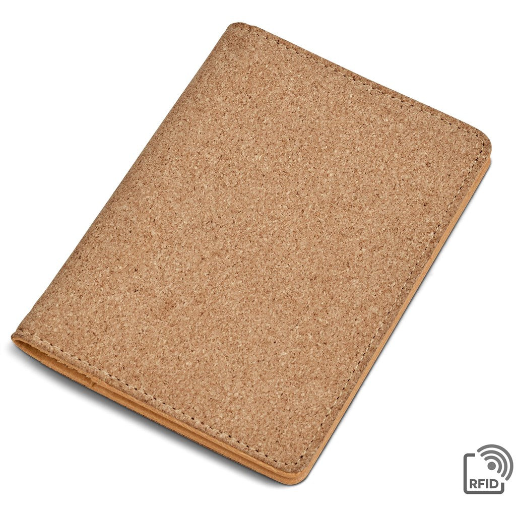Okiyo Bouken Cork Passport Holder