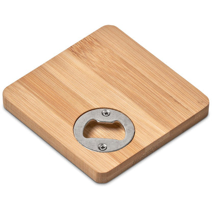 Drifter Bamboo Bottle Opener Coaster