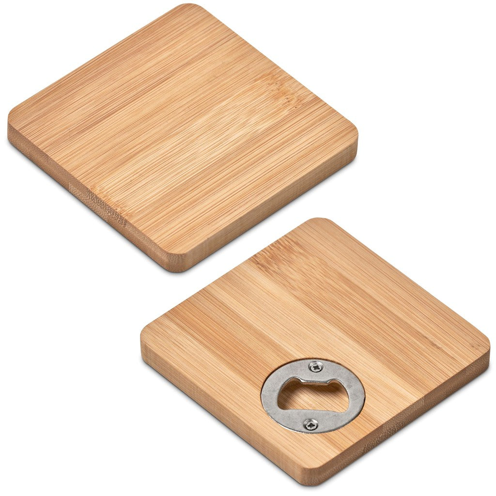 Drifter Bamboo Bottle Opener Coaster