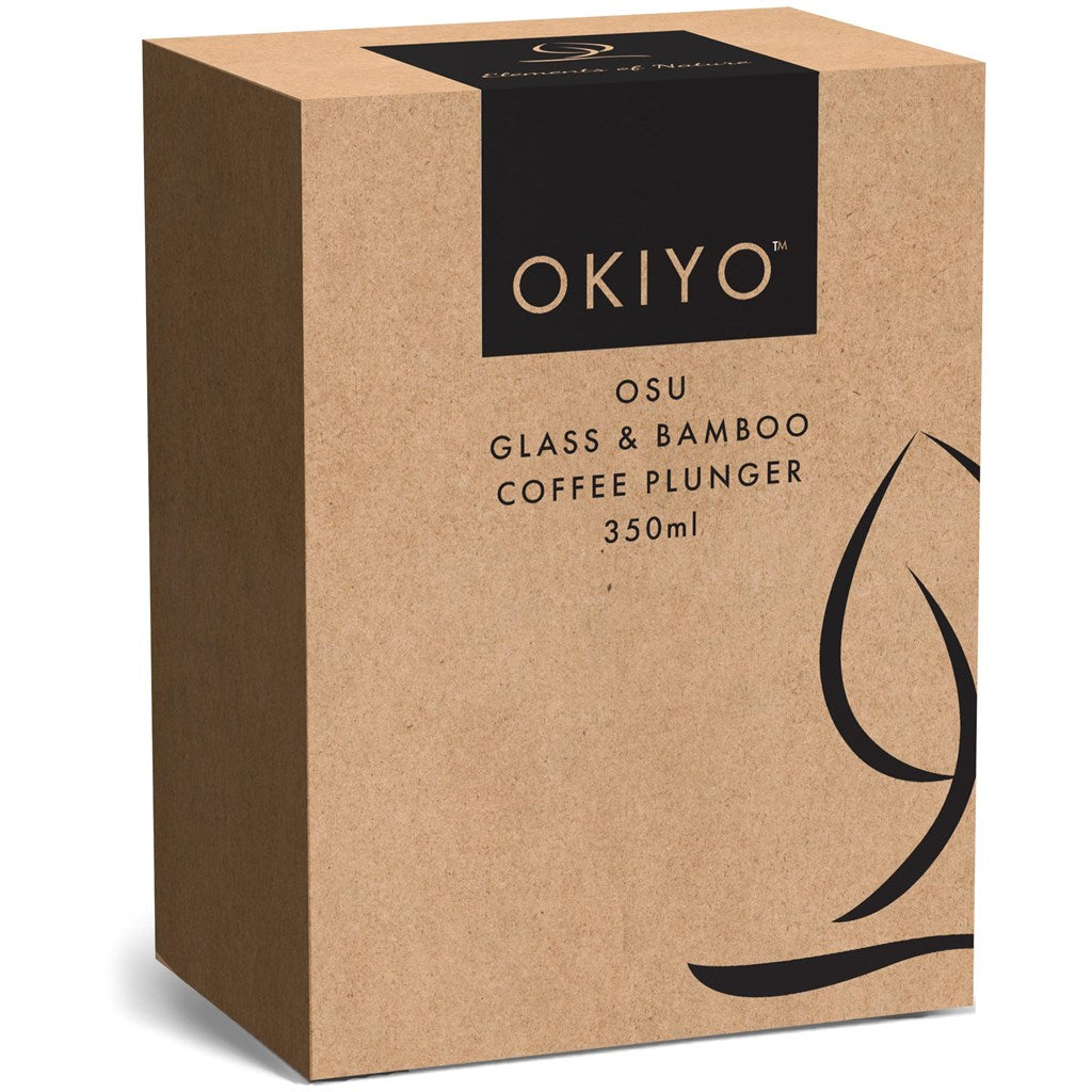 Okiyo Osu Glass Coffee Plunger - 350ml