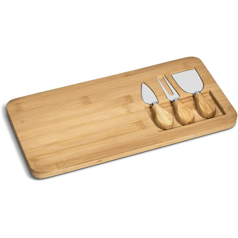 Okiyo Chizu Bamboo Cheese Board Set