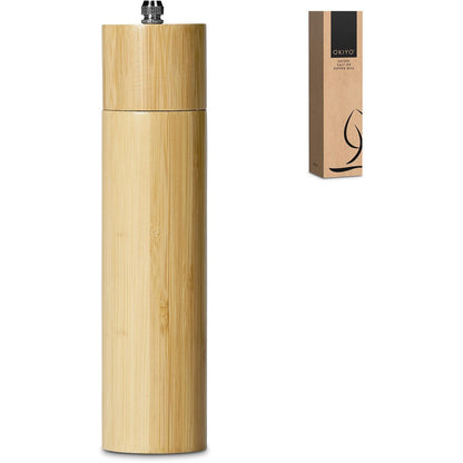 Okiyo Shioki Bamboo Salt or Pepper Mill