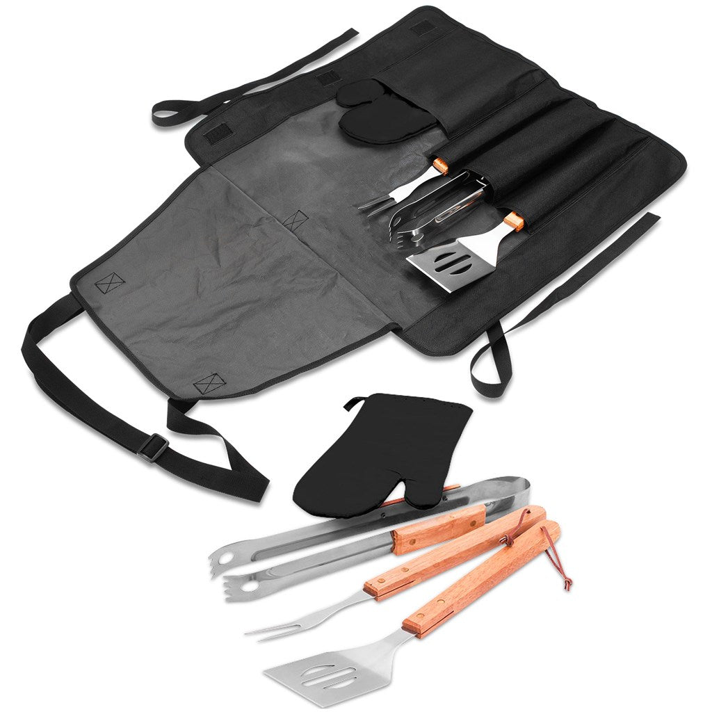 Altitude Griller 4-Piece Braai Apron Set