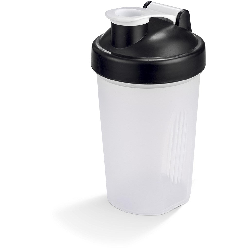 Altitude Shake & Burn Plastic Protein Shaker - 400ml - Black