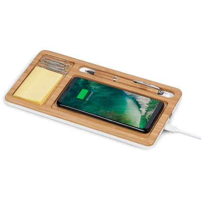 Okiyo Musen Desk Organiser with Wireless Charger