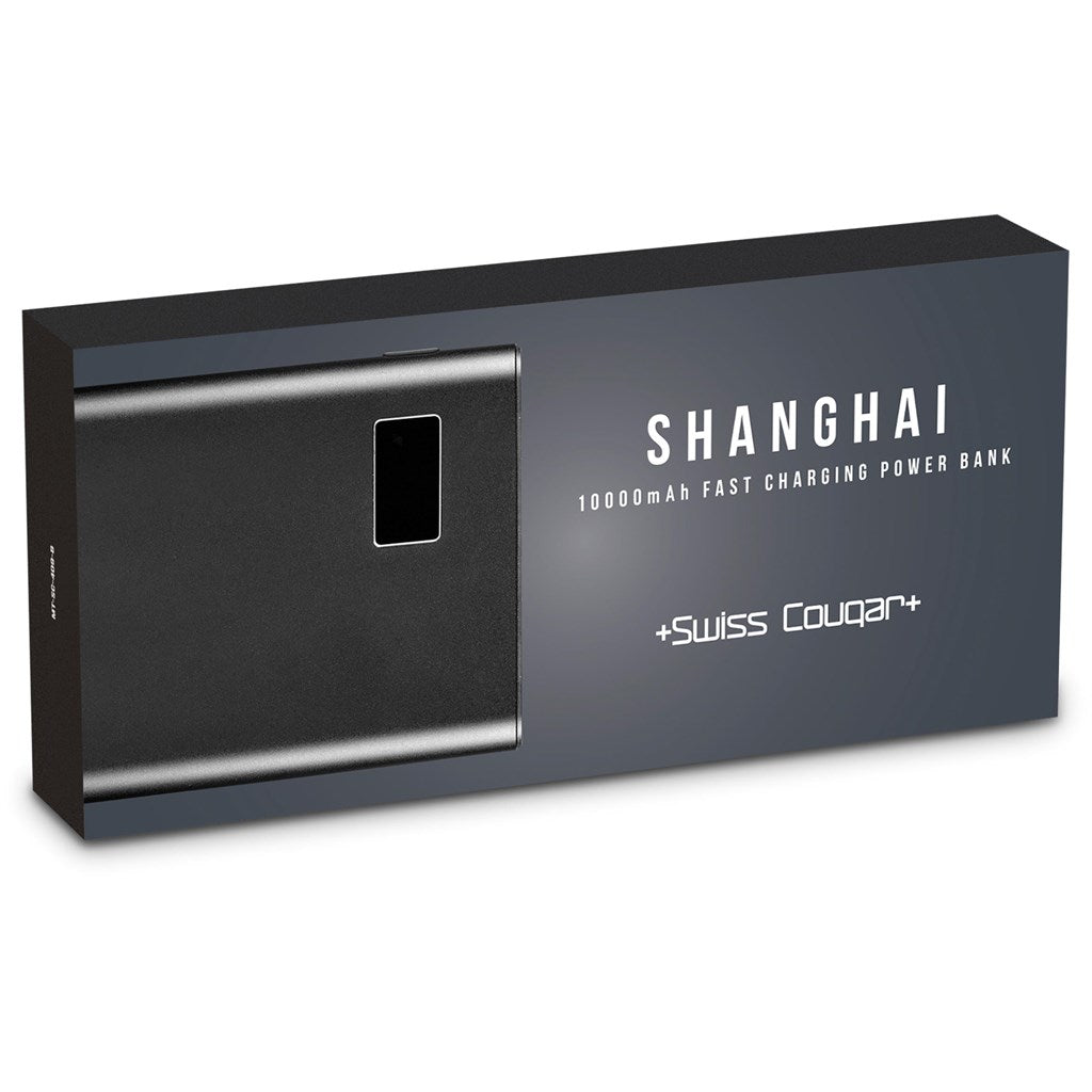 Swiss Cougar Shanghai Fast Charge 20W Power Bank – 10,000mAh