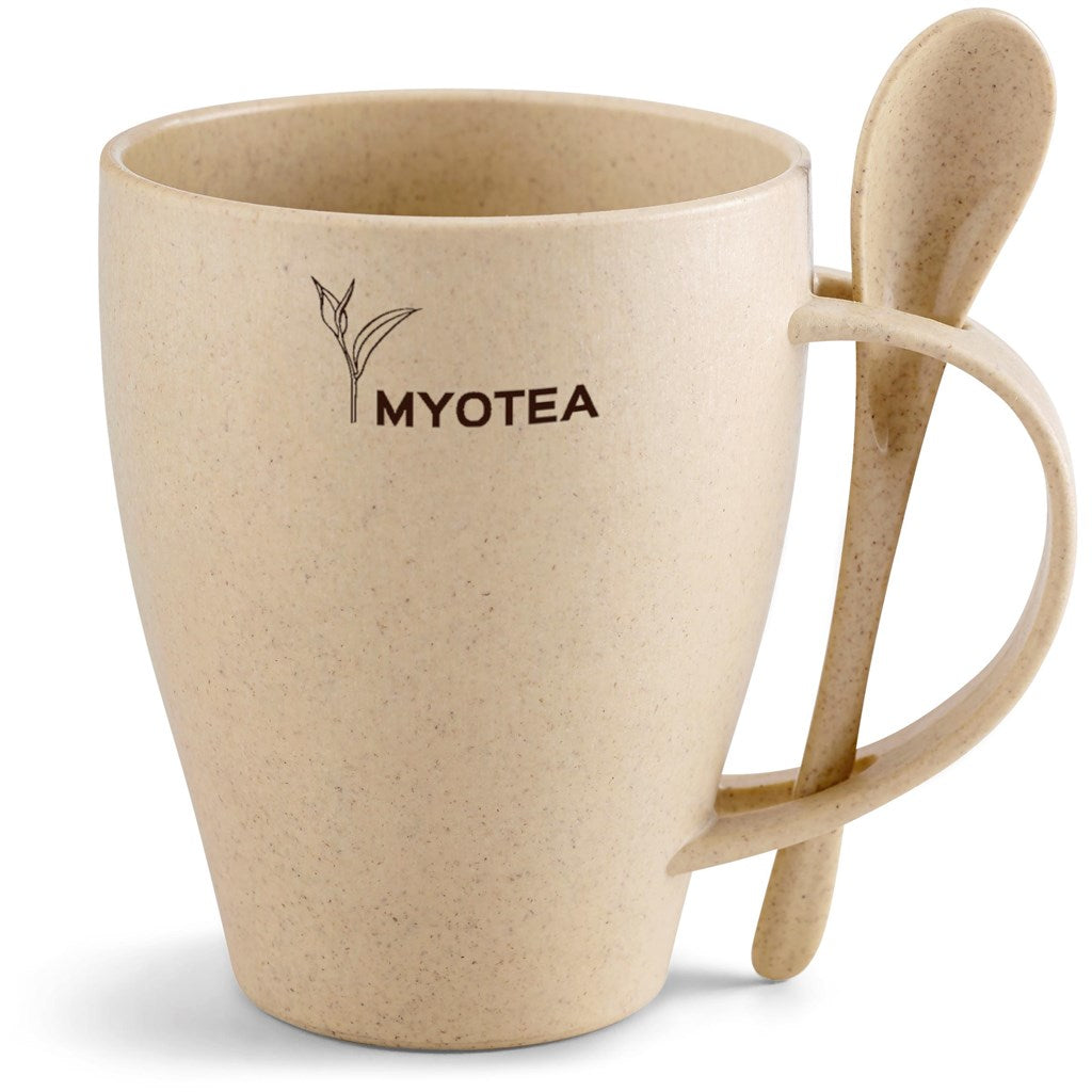 Okiyo Kawai Wheat Straw Mug Set - 350ml