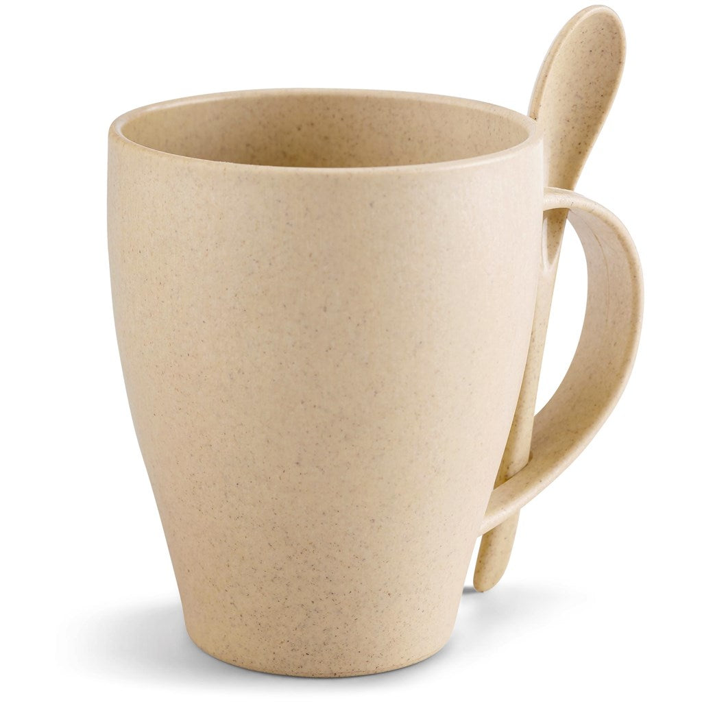 Okiyo Kawai Wheat Straw Mug Set - 350ml