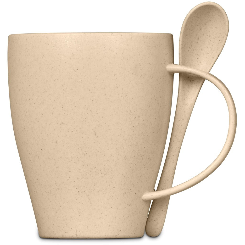 Okiyo Kawai Wheat Straw Mug Set - 350ml