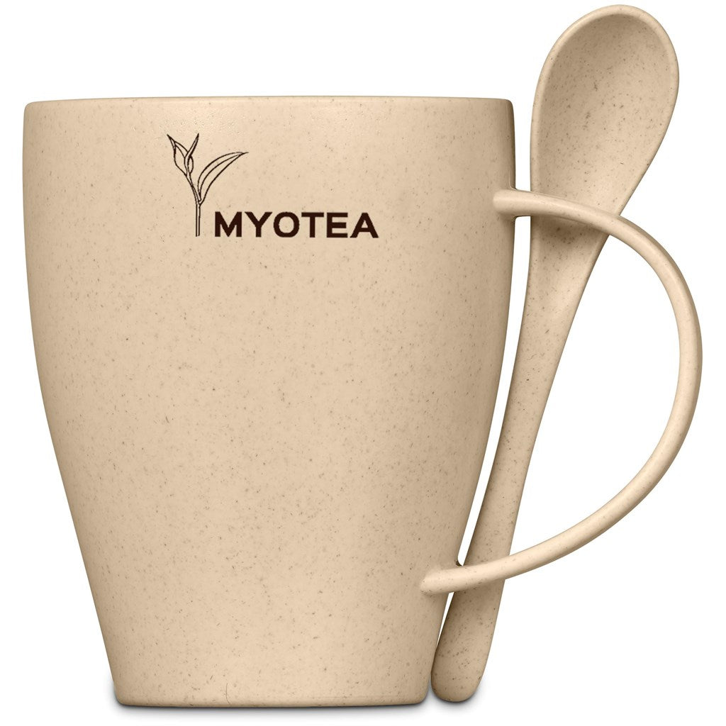 Okiyo Kawai Wheat Straw Mug Set - 350ml