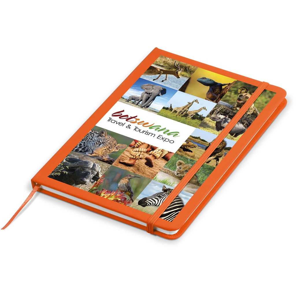 Omega A5 Hard Cover Notebook