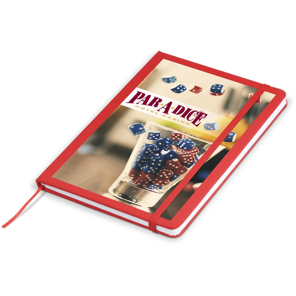 Omega A5 Hard Cover Notebook