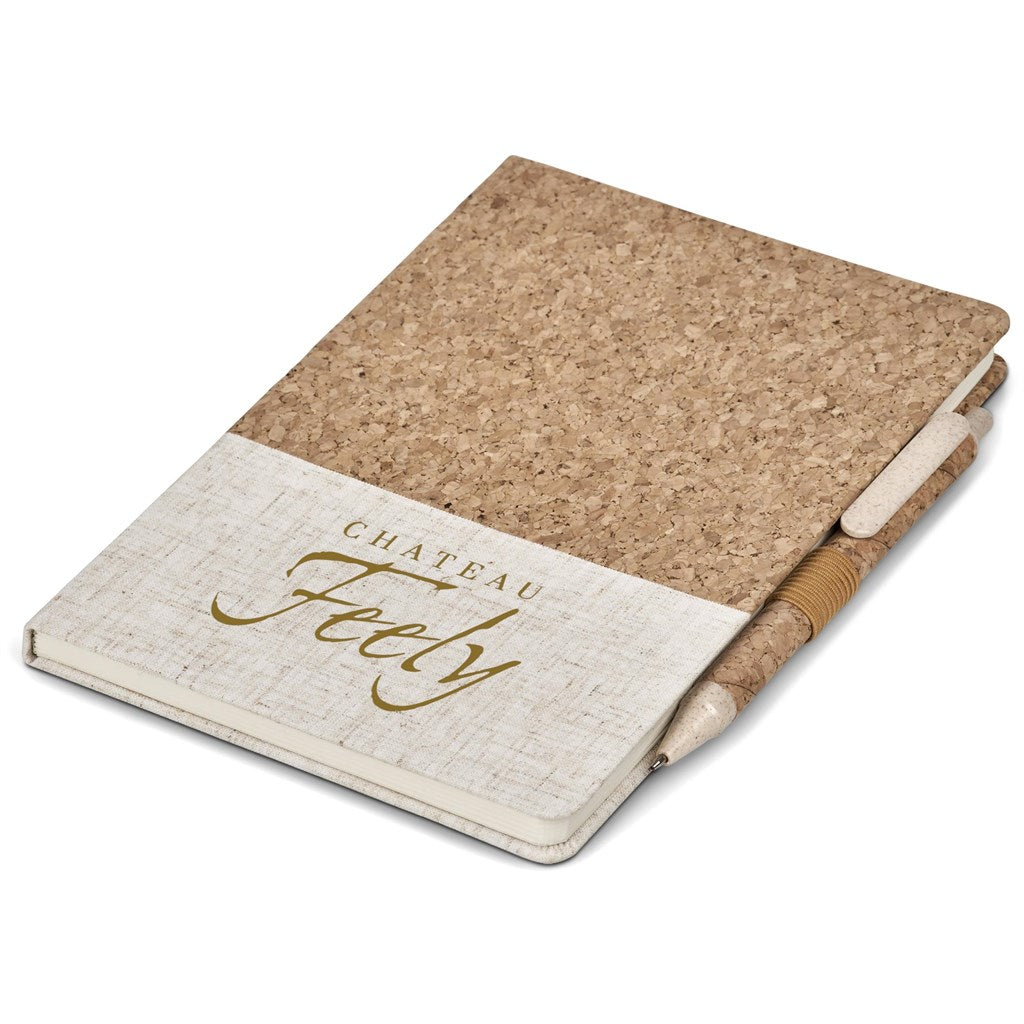 Okiyo Cardon Cork Notebook & Pen Set