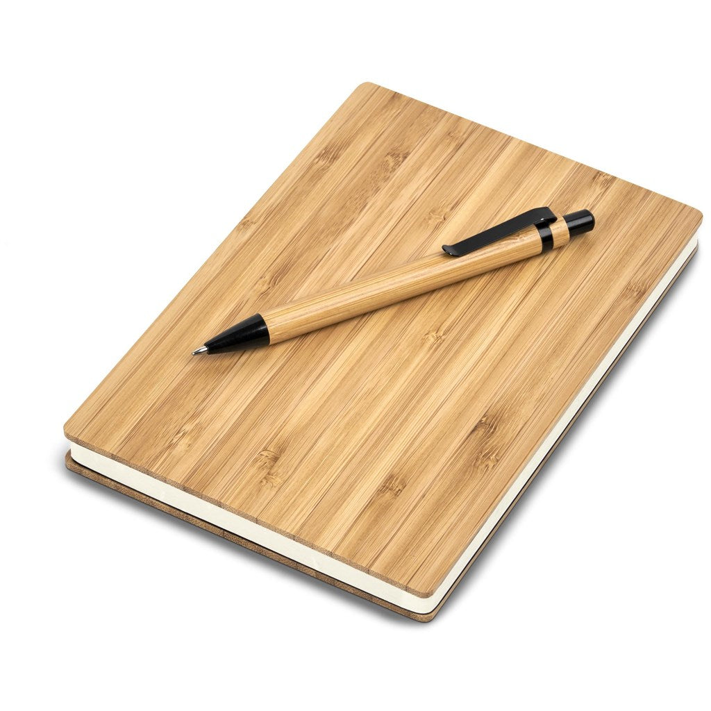 Okiyo Yahari Bamboo Notebook & Pen Set