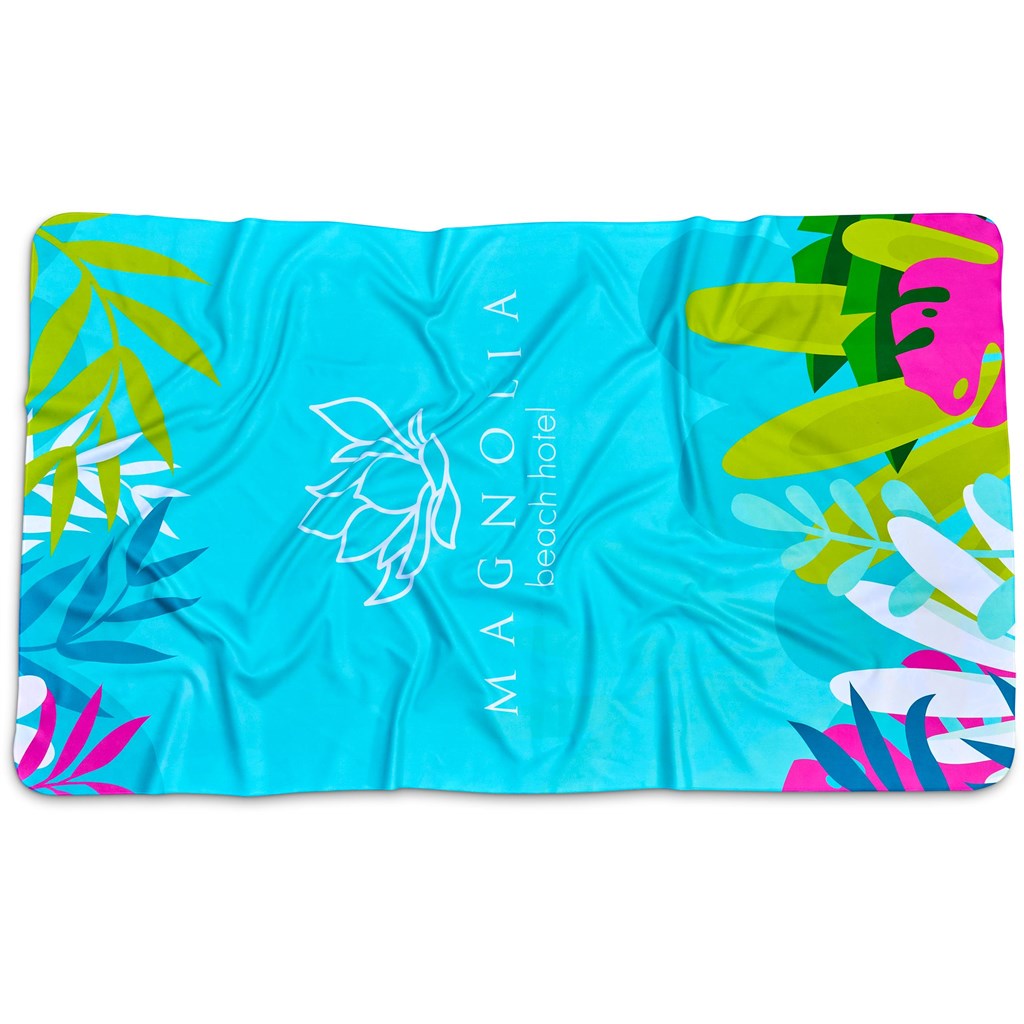 Hoppla Hula Beach Towel - Dual Sided Branding