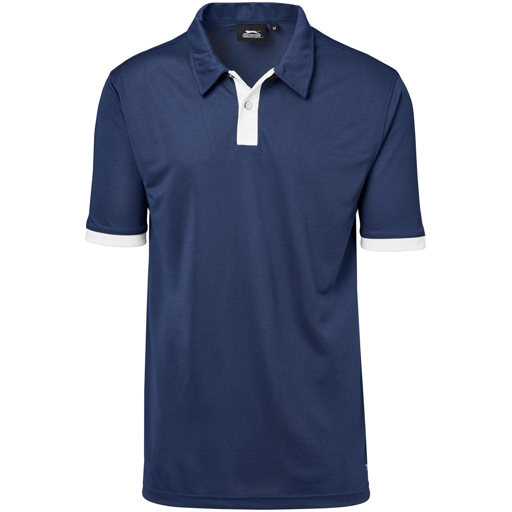 Mens Contest Golf Shirt - Navy