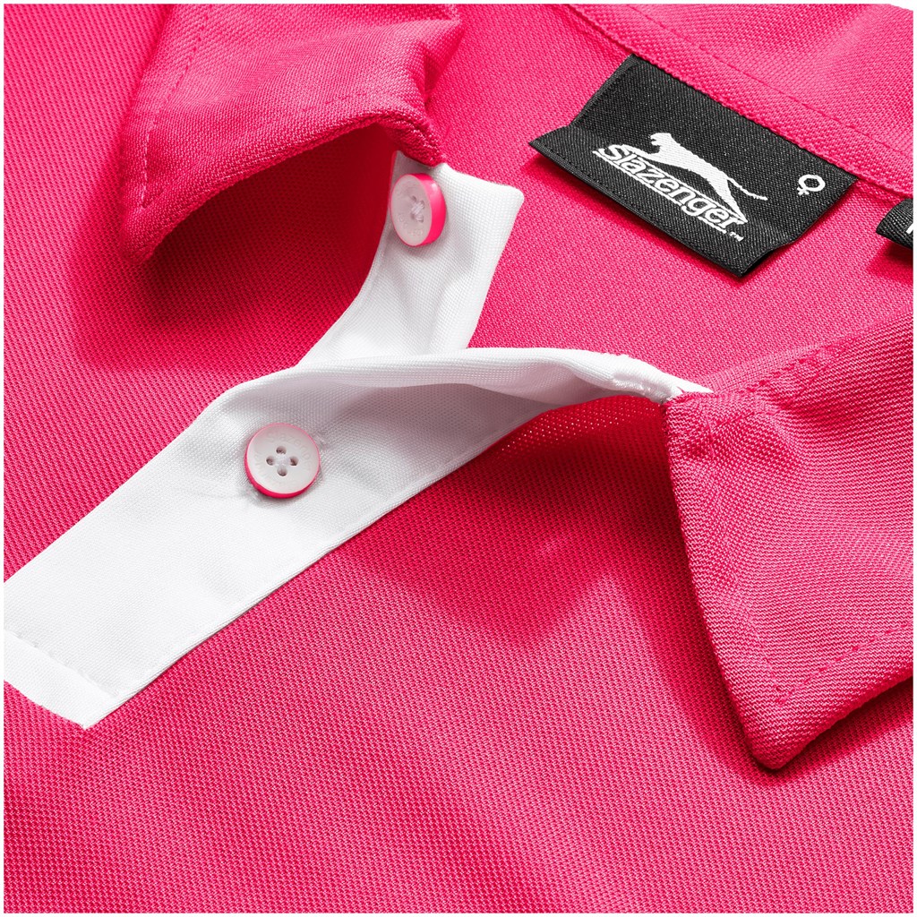 Mens Contest Golf Shirt - Pink