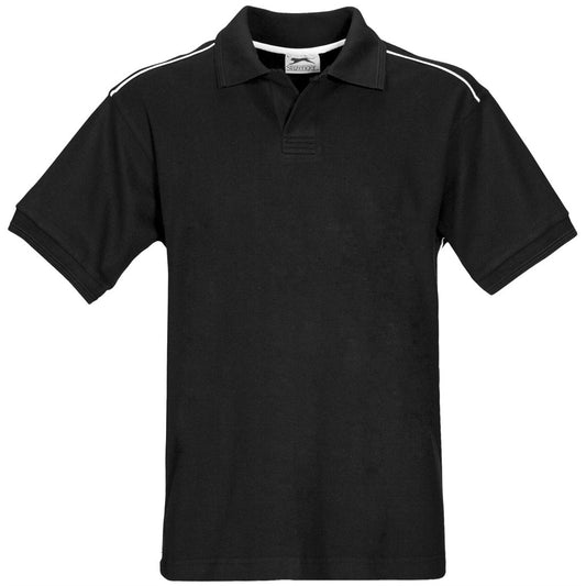 Mens Backhand Golf Shirt - Black