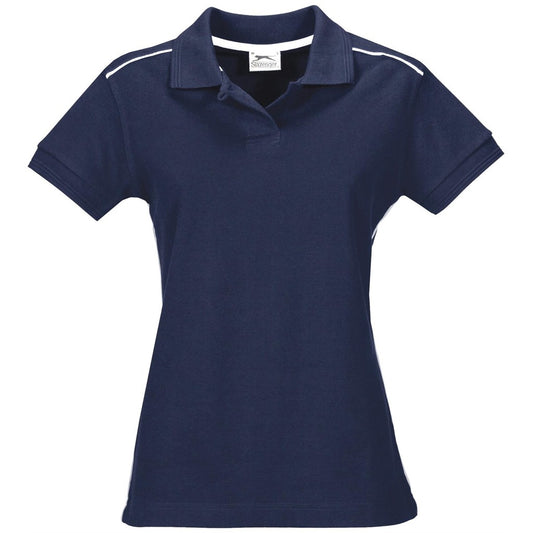 Ladies Backhand Golf Shirt - Navy