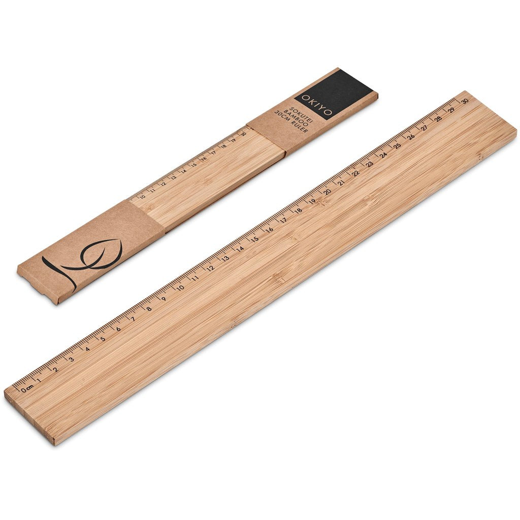 Okiyo Sokutei Bamboo 30cm Ruler