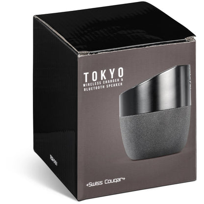 Swiss Cougar Tokyo Wireless Charger & Bluetooth Speaker