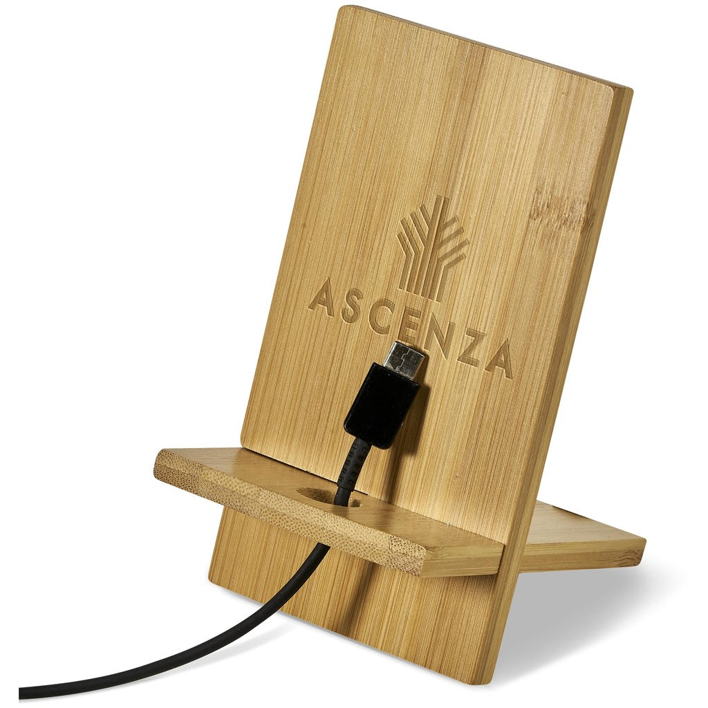 Okiyo Ekslens Bamboo Phone Stand