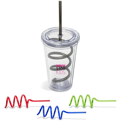 Malibu Tumbler & Twisty Straw Tumbler