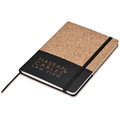 Okiyo Denki Cork A5 Hard Cover Notebook