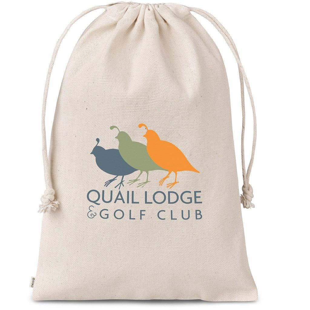 Okiyo Chikara Cotton Maxi Drawstring Pouch