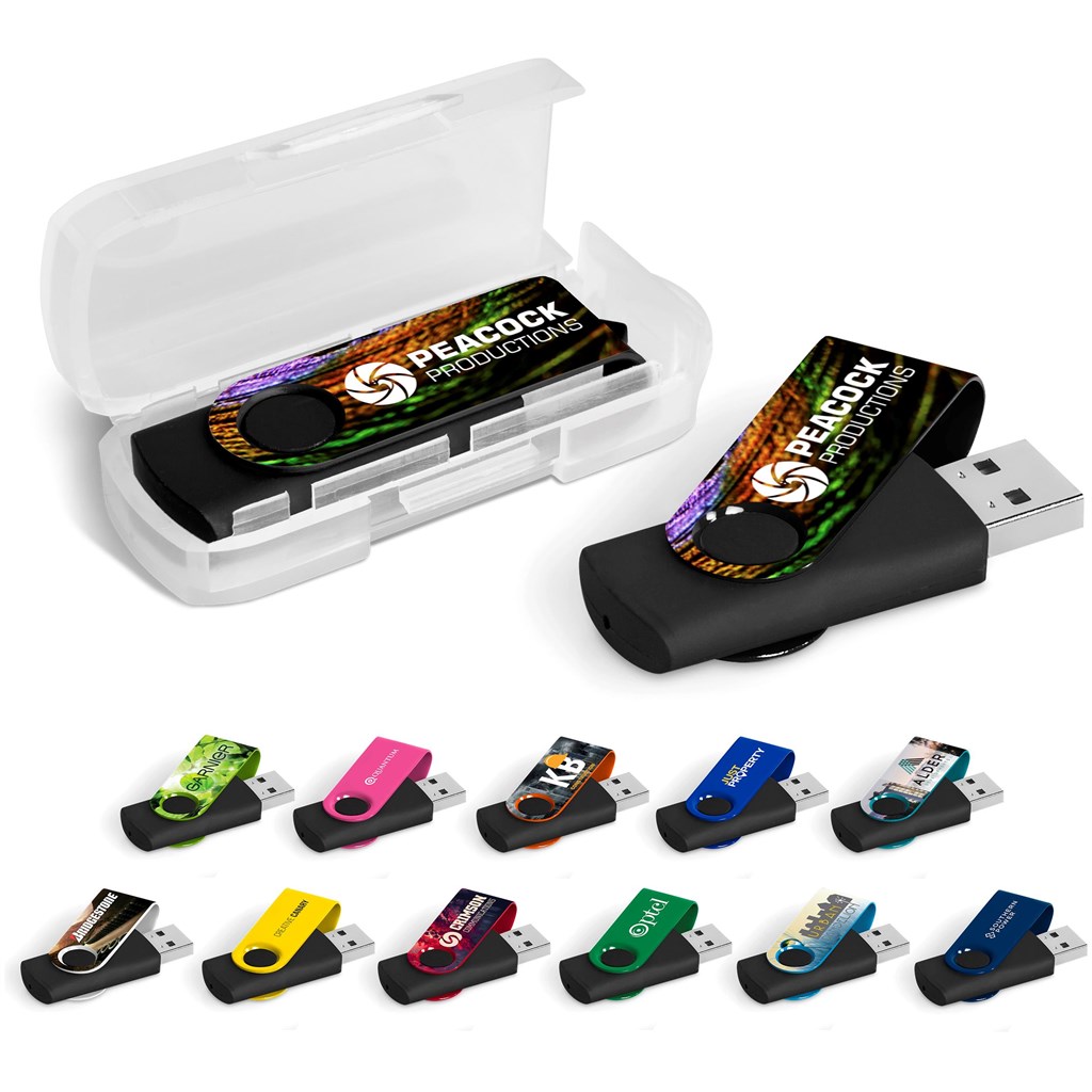 Axis Gyro Black Memory Stick - 4GB