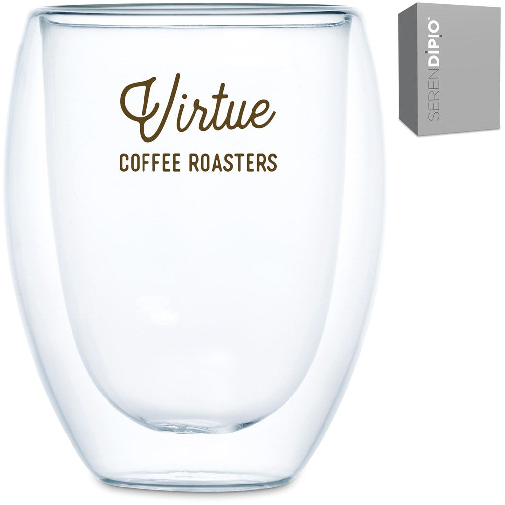 Serendipio Lorenzo Glass Double-Wall Cup - 350ml