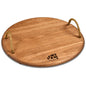 Okiyo Homegrown Medium Round Hardwood Food Platter