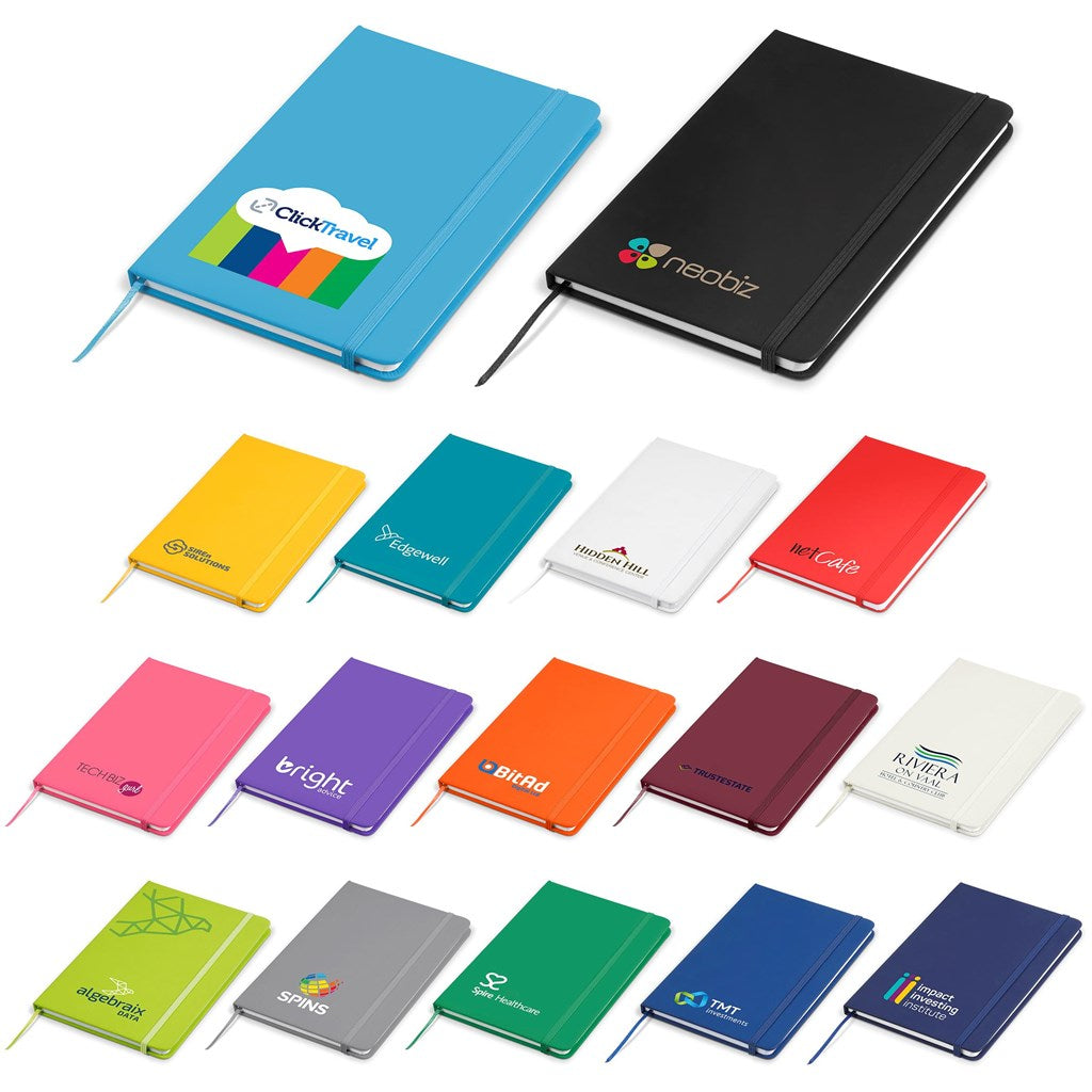 Omega A5 Hard Cover Notebook