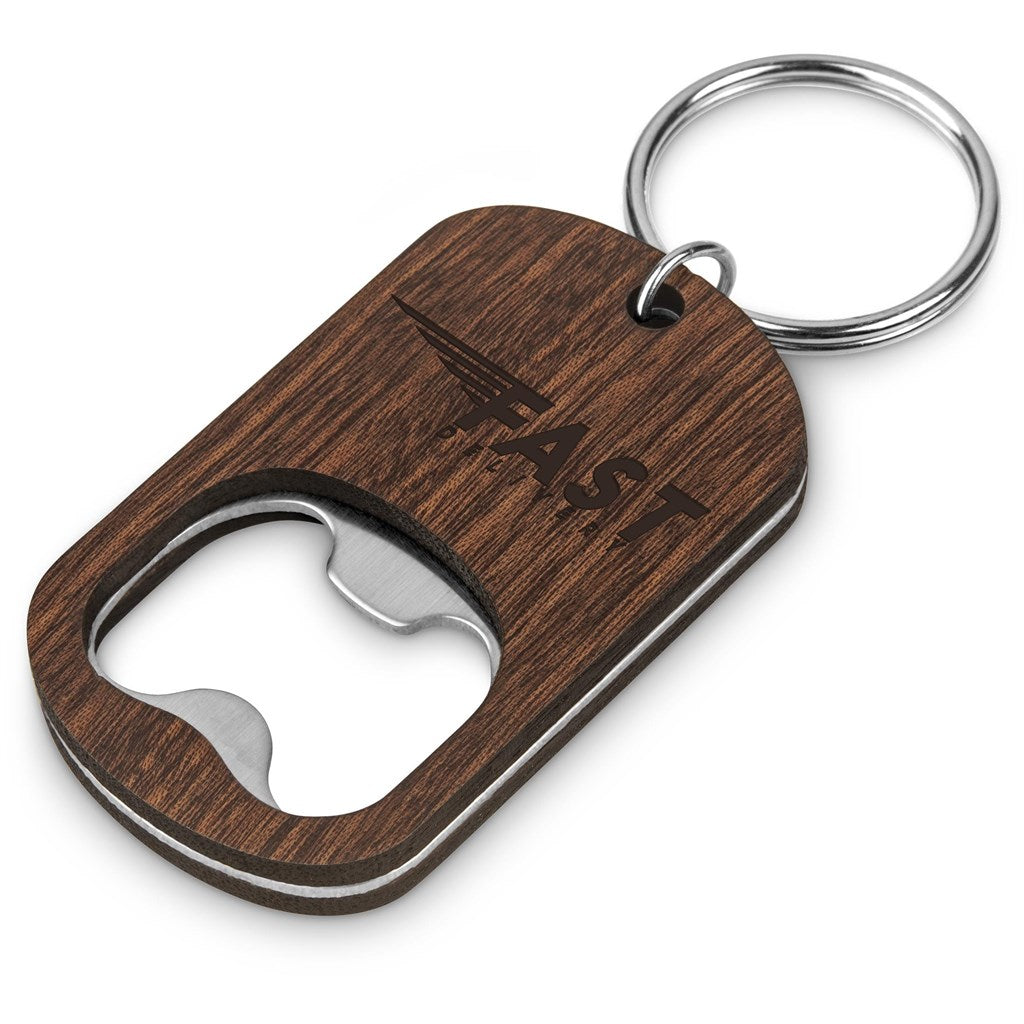 Catalina Bottle Opener Keyholder - Brown