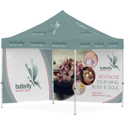 Ovation Sublimated Gazebo 3m X 3m - 2 Full-Wall Skins