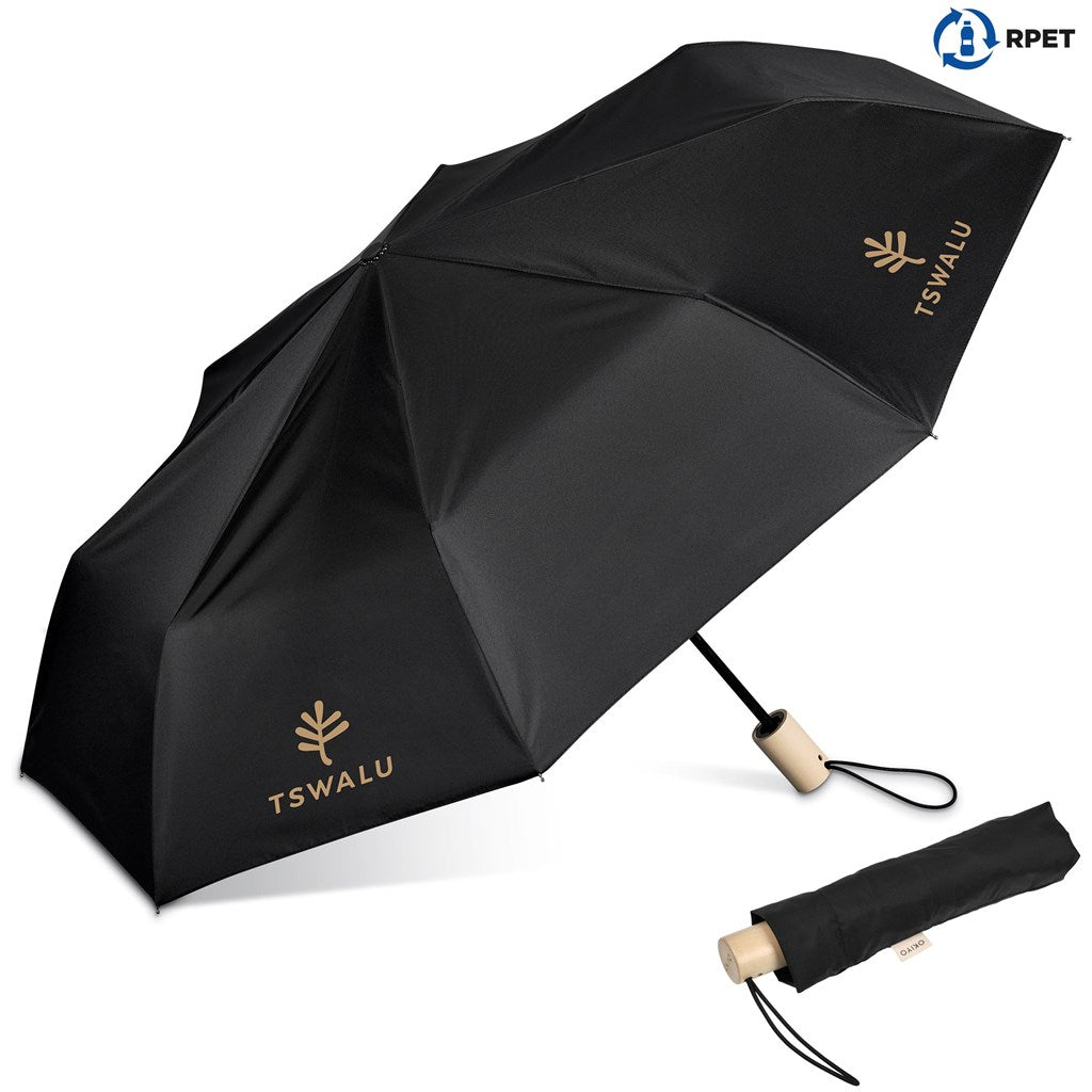 Okiyo Ameno Recycled PET Auto-Open Compact Umbrella