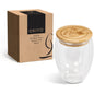 Okiyo Moco Double-Wall Glass Cup - 350ml